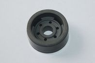 Glass fiber and MoS2 filled PTFE banded shock piston with low friction