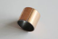 DU oilless sliding bushing with PTFE and steel backing thermal conductivity 13-18 W/MK