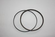 Carbon fiber filled PTFE baffle ring with low coefficient of friction