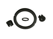 Graphite Filled black color PTFE rings used as self lubricating seal
