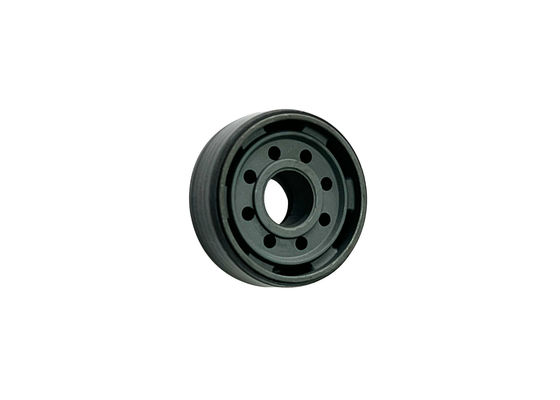 Flared Lip Design Shock Absorber Piston With PTFE Bands For Industrial Application
