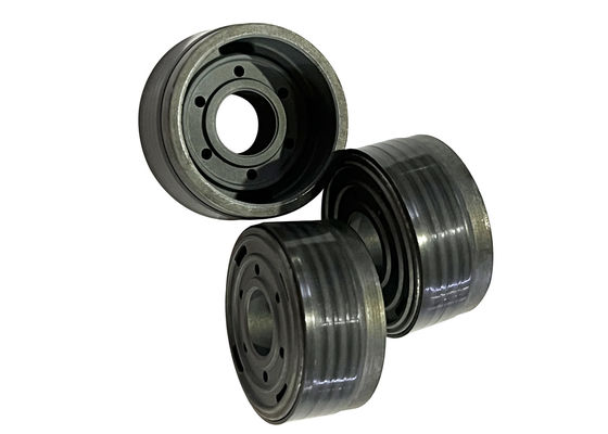 Enhanced Damping Fe C Cu Shock Absorber Piston With Black Finish For Durability