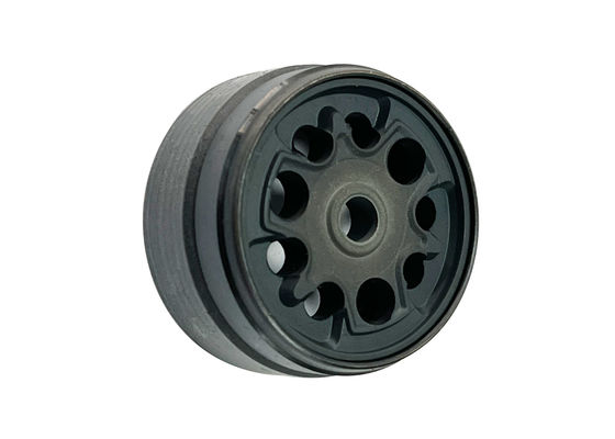 Low Noise Banded Piston with Corrosion and Pressure Resistance Made of Filled PTFE