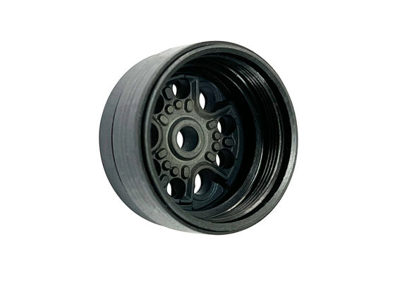 Low Noise Banded Piston with Corrosion and Pressure Resistance Made of Filled PTFE