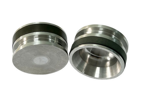 High Durability Unique Design Banded Piston With Fe C Cu Based Material And Filled PTFE