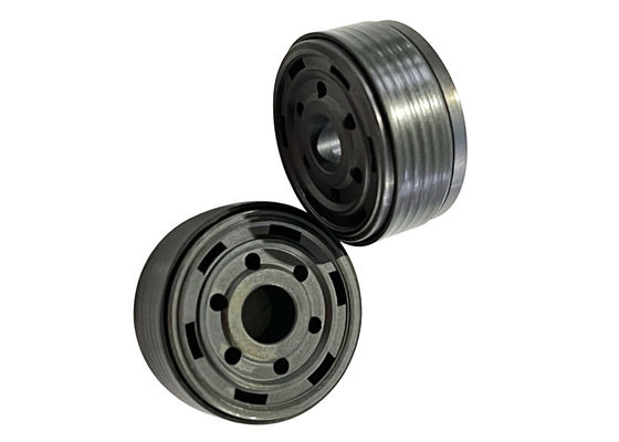 Black Steam Treated Fe C Cu Shock Absorber Piston For Automotive Suspension