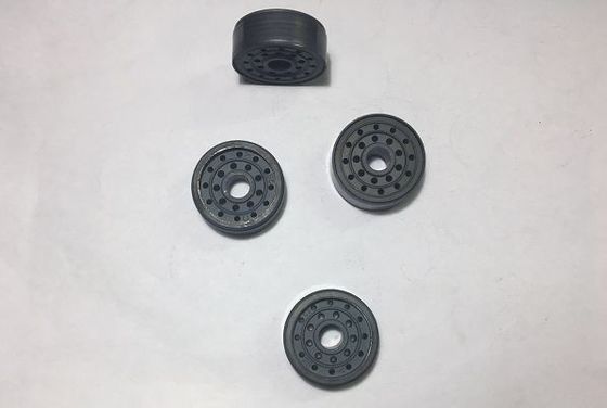PTFE Ring 100% Tested Skirted Shock Absorber Piston With Shore D Hardness