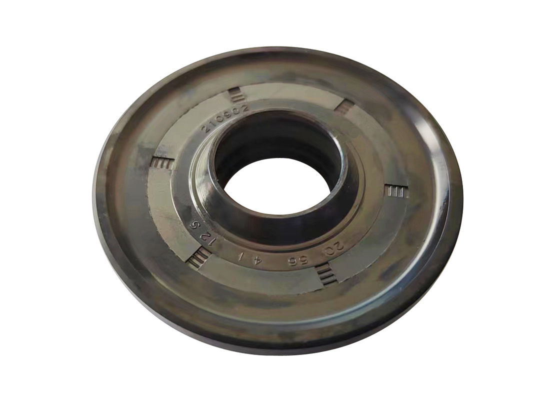 Oil Seal With Rubber Exterior In NBR With One Seal-Lip One Dust Lip And Spring