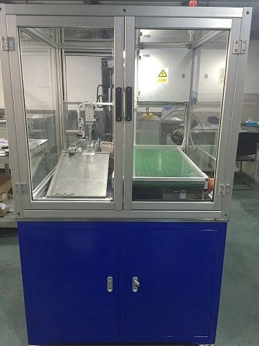 Automatic flaring and cutting machine used to get perfect PTFE banded piston as demand
