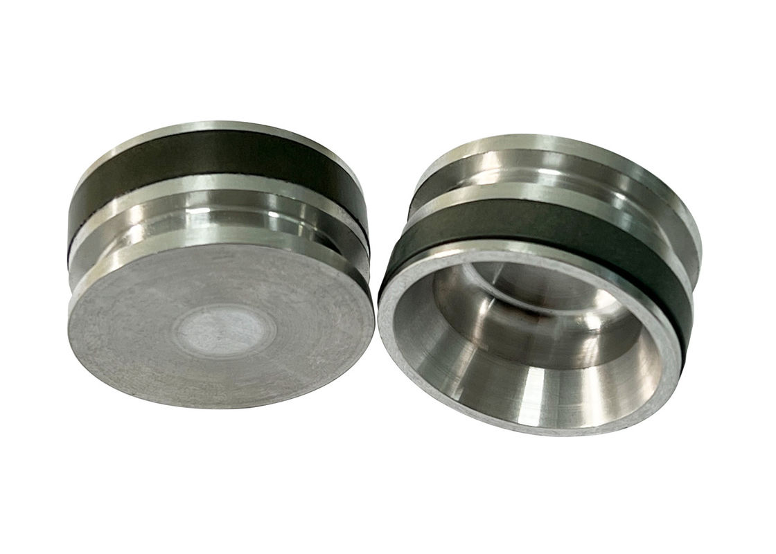 High Durability Unique Design Banded Piston With Fe C Cu Based Material And Filled PTFE