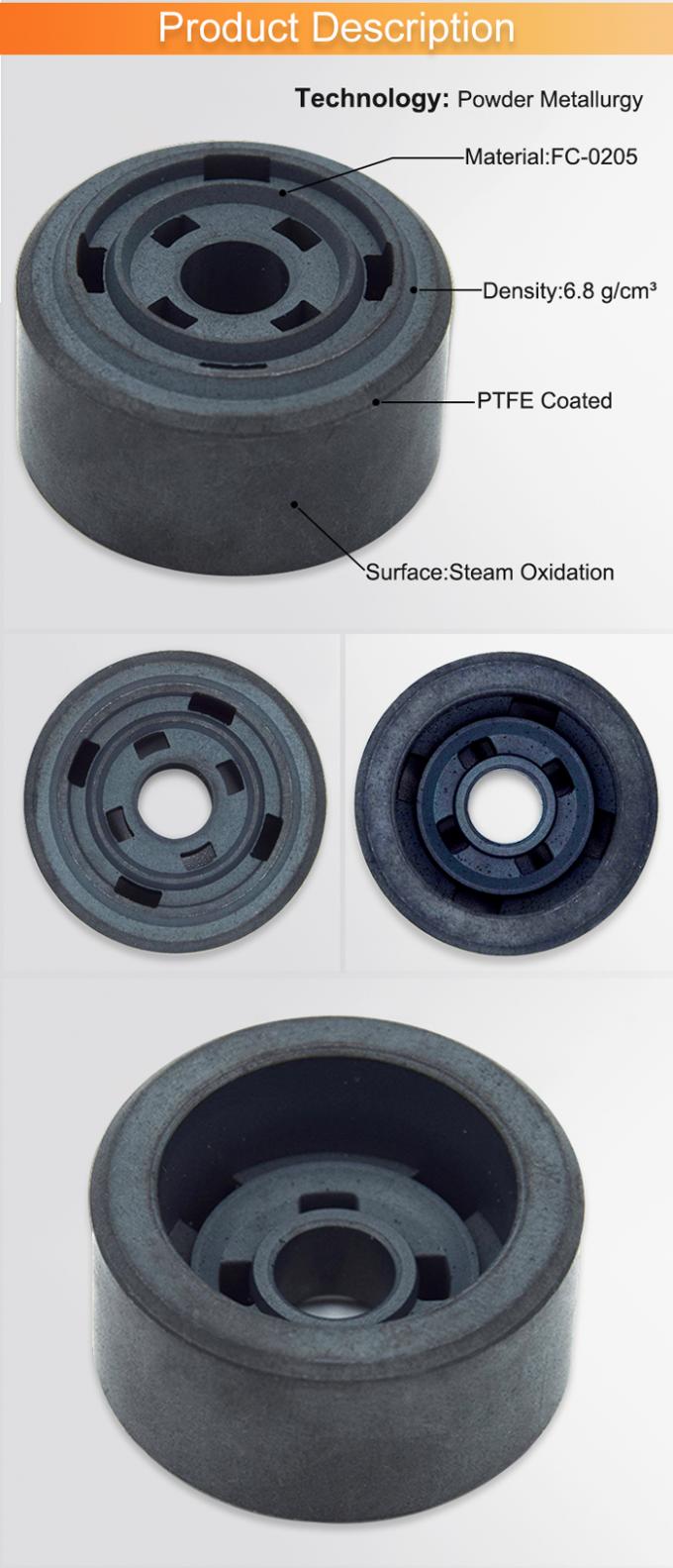 Hardness 60hrb Ptfe Skirted Shock Absorber Piston Powder Metal Piston